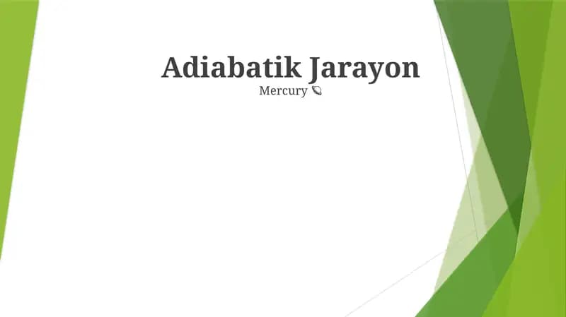 Adiabatik Jarayon