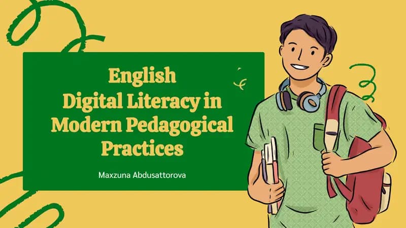 Digital Literacy in Modern Pedagogical Practices