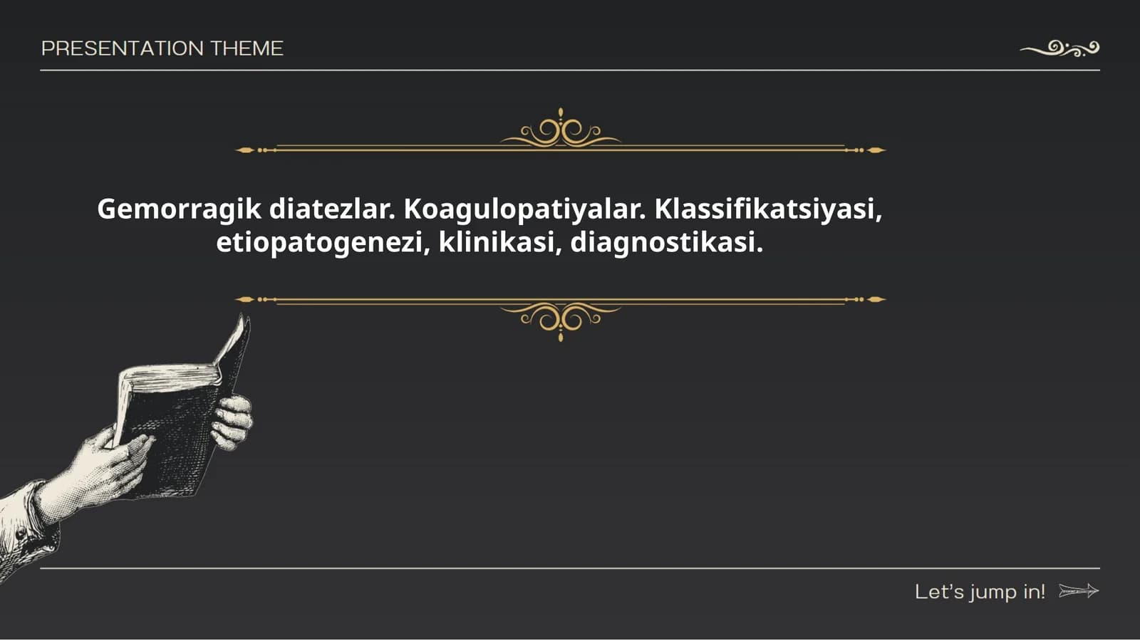 Gemorragik Diatezlar va Koagulopatiyalar