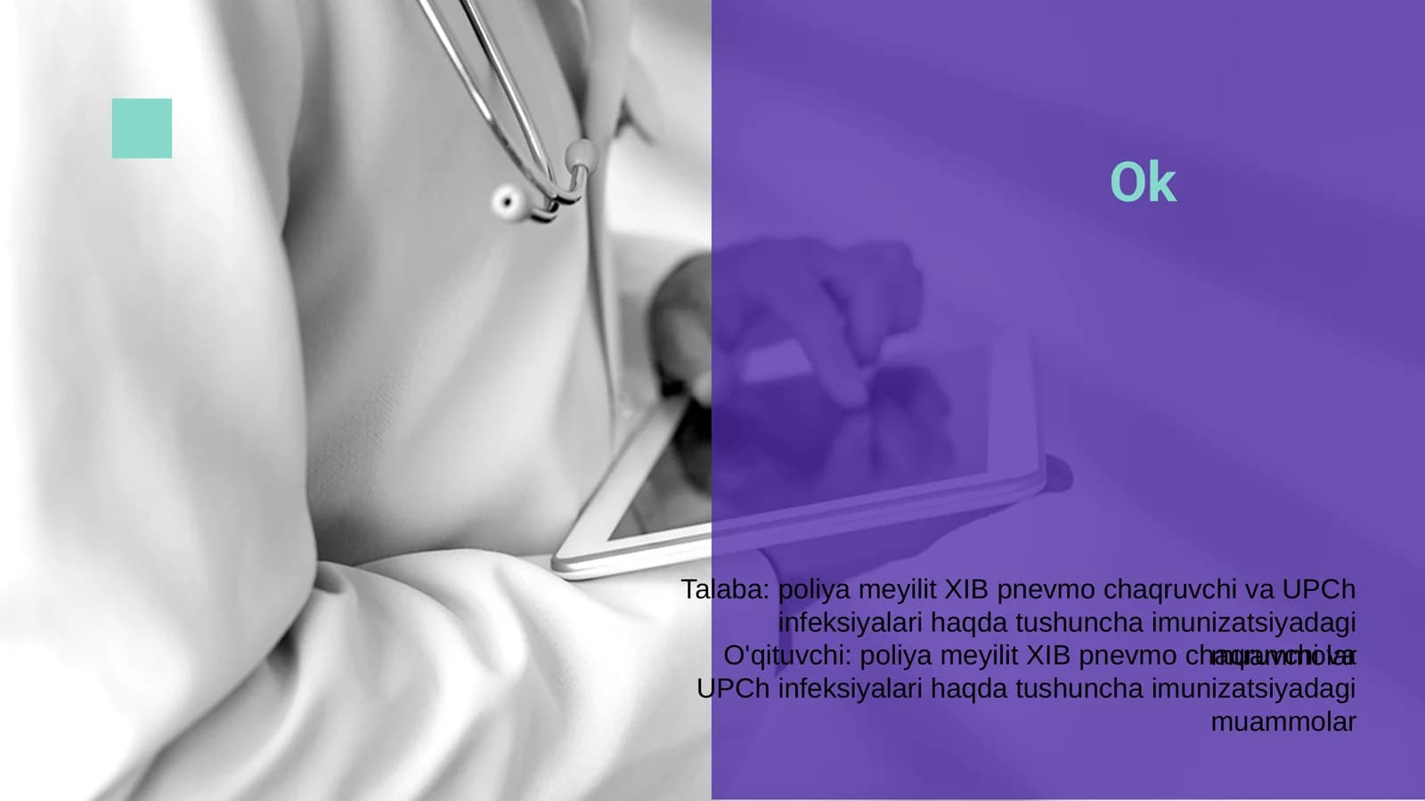 Ok haqida tushuncha
