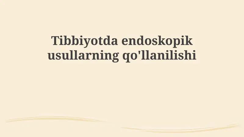 Endoskopiya