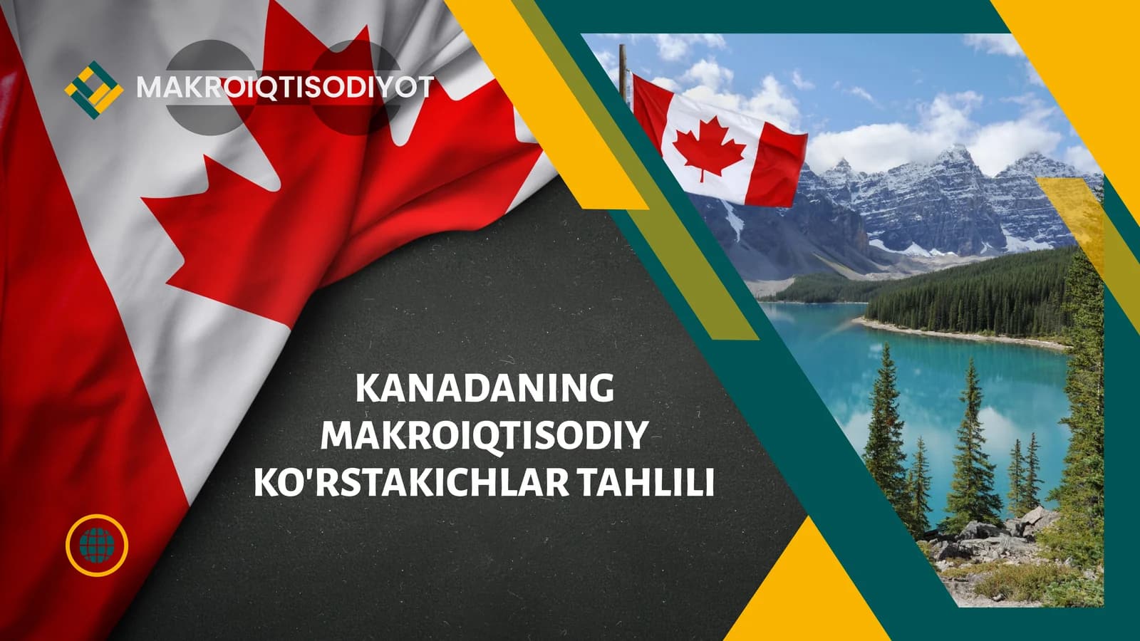 KANADANING MAKROIQTISODIY KO'RSTAKICHLAR TAHLILI