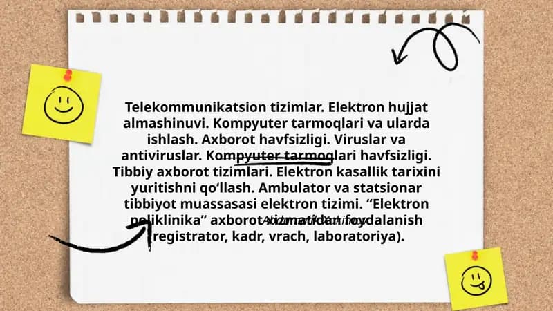 Telekommunikatsion tizimlar