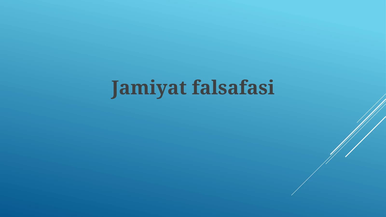 Jamiyatfalsafasi