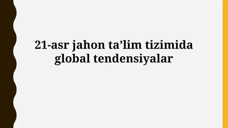 Onlayn ta'limning rivojlanishi