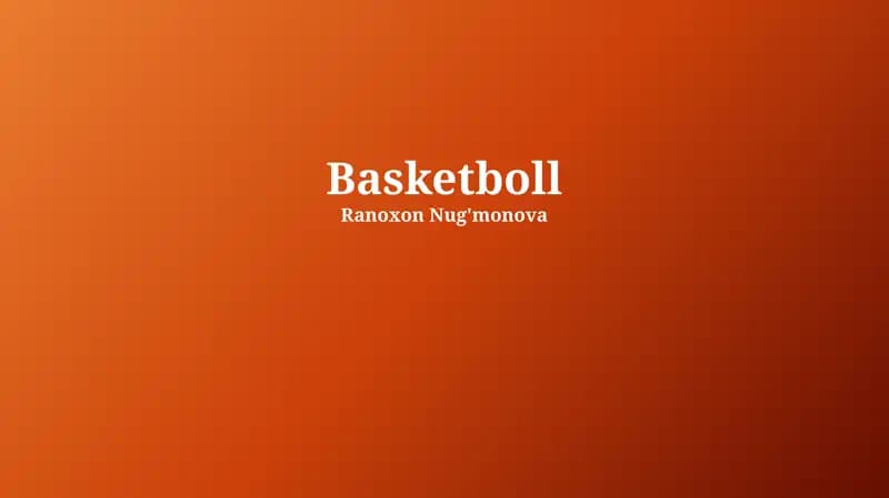 Basketboll