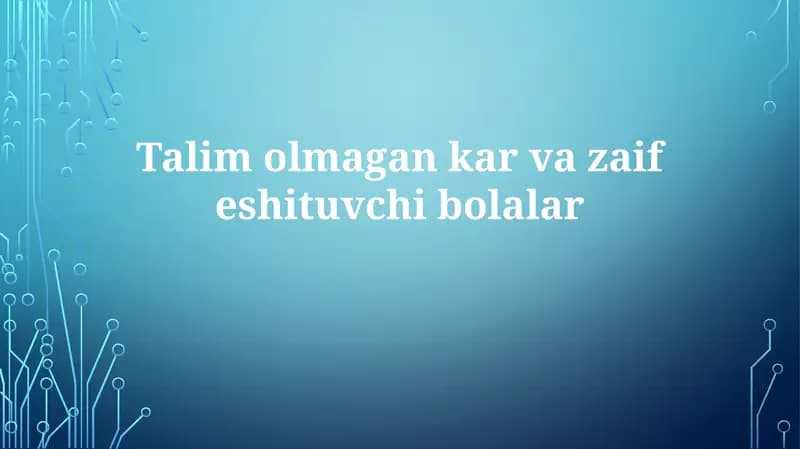 Talimolmagankarvazaifeshituvchibolalar