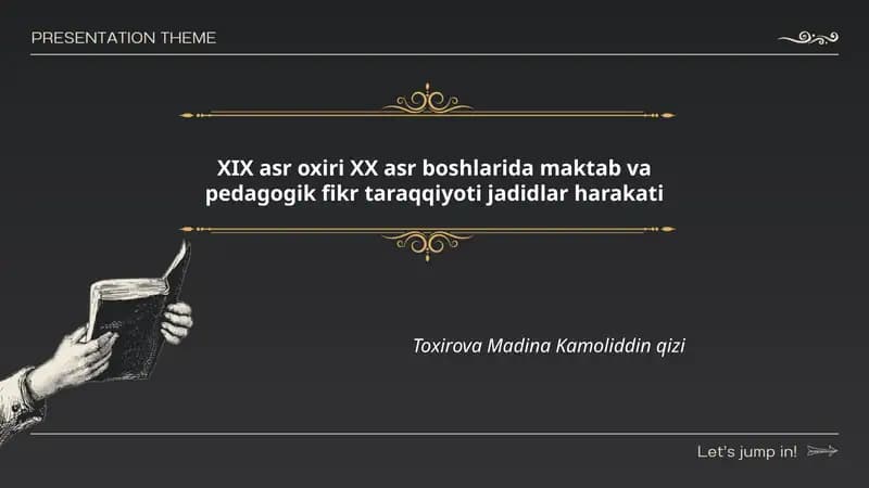 Jadidlar harakati