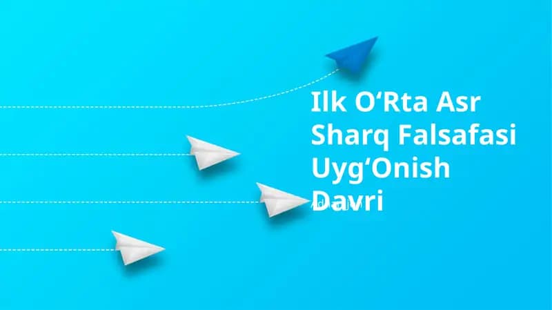 Ilk Oʻrta Asr Sharq Falsafasi Uygʻonish Davri