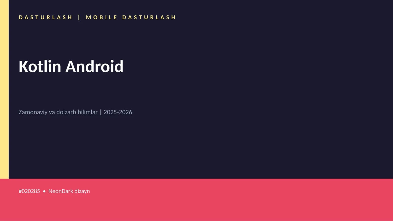 Kotlin Android
