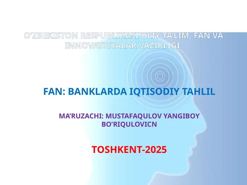 TIJОRАT BАNKLАRINING QIMMАTLI QОG’ОZLАR BO’YICHА ОPЕRАTSIYALАRI TАHLILI