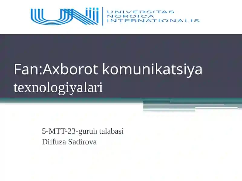 Dasturiy ta'lim va uni amalga oshirish usullari haqida tushuncha