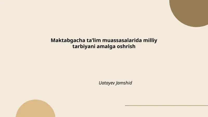 Milliy qadriyatlarni targ‘ib qilish usullari