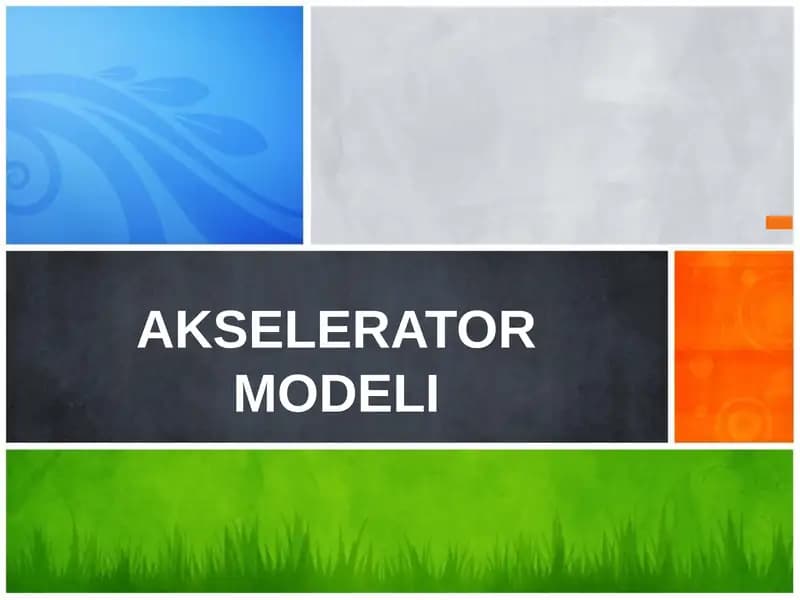 Akselerator modeli