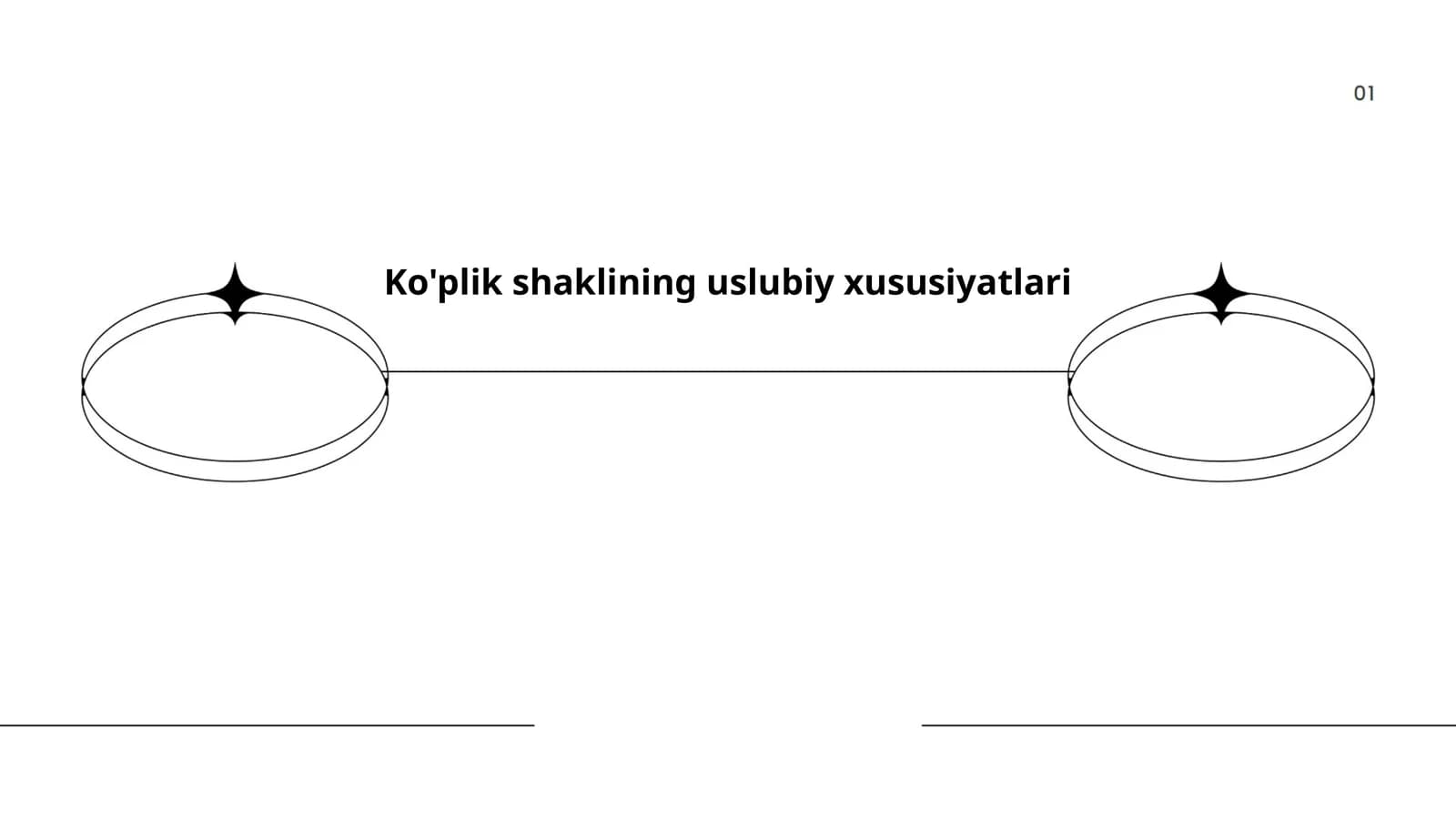 Ko'plik shaklining uslubiy xususiyatlari