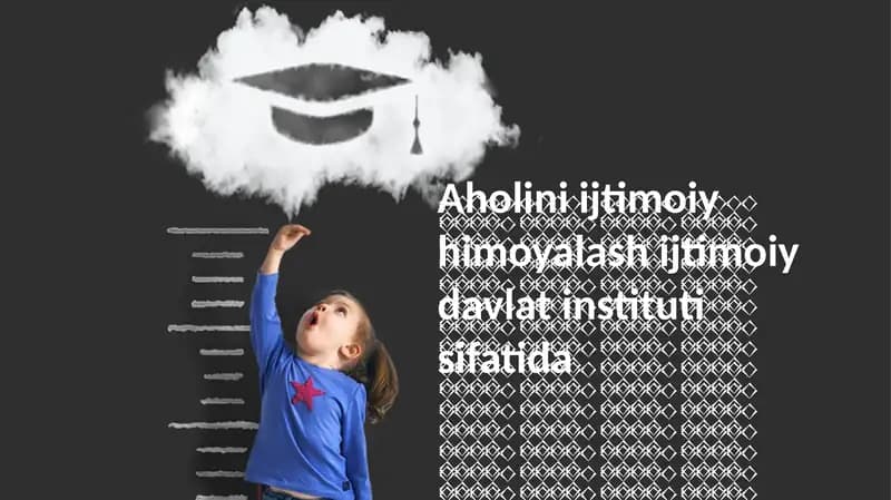 Aholini Ijtimoiy Himoyalash Ijtimoiy Davlat Instituti Sifatida
