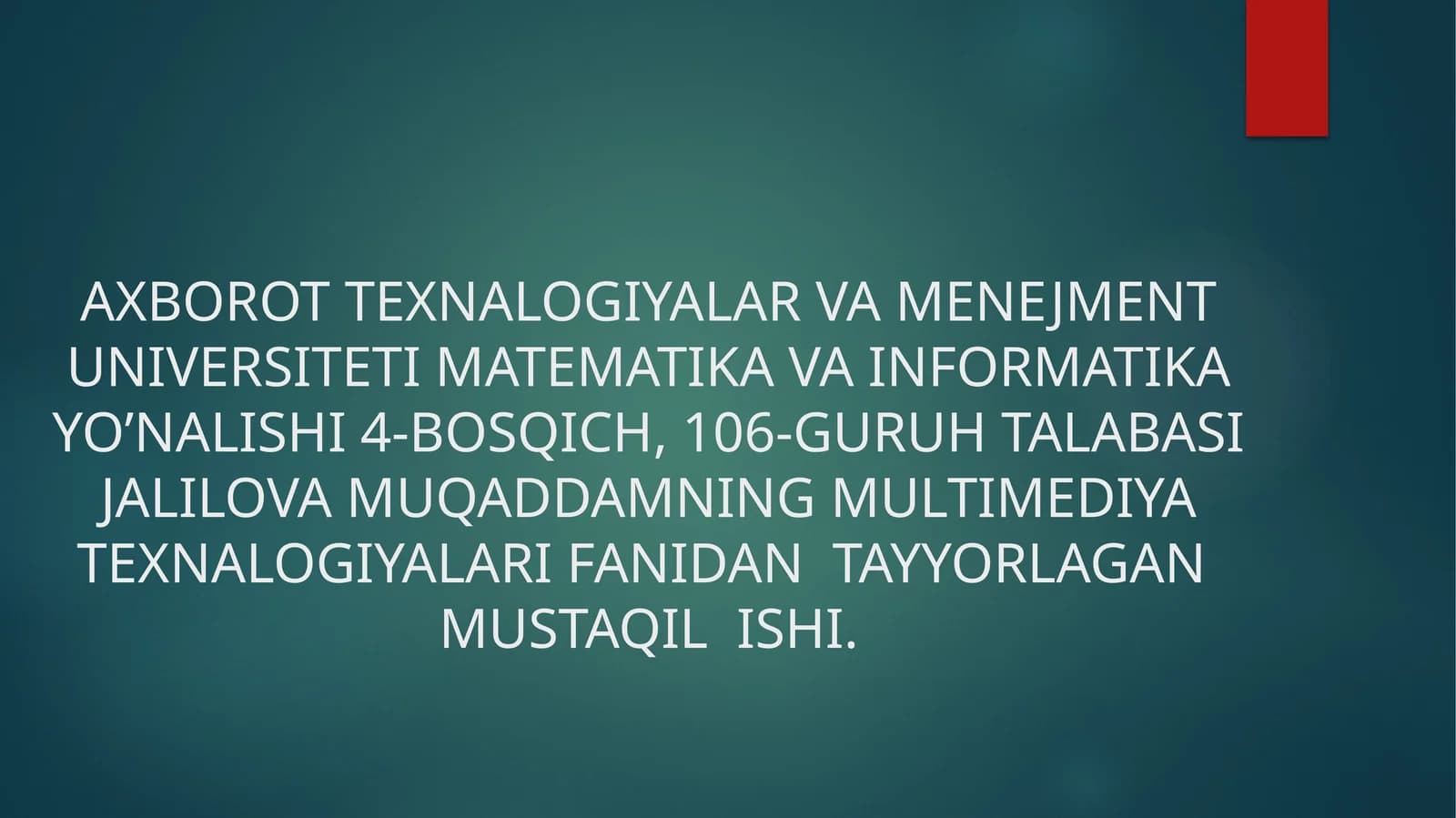 AutoPlayda electrondarslik interfeysini yaratish