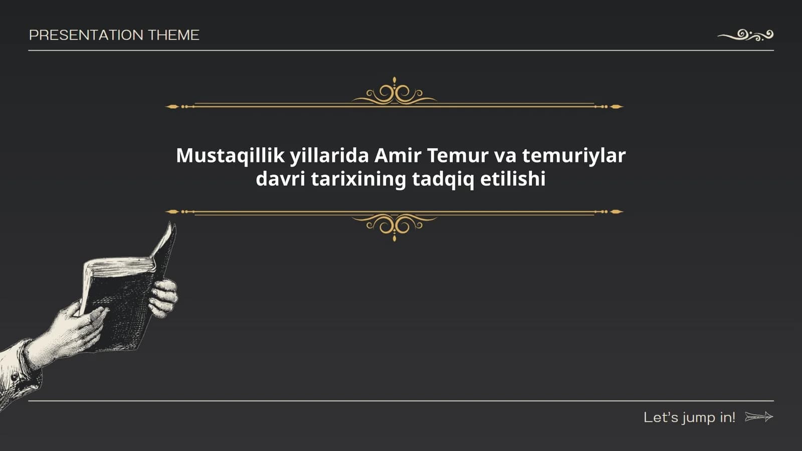 Amir Temur va Temuriylar Davri Tadqiqoti