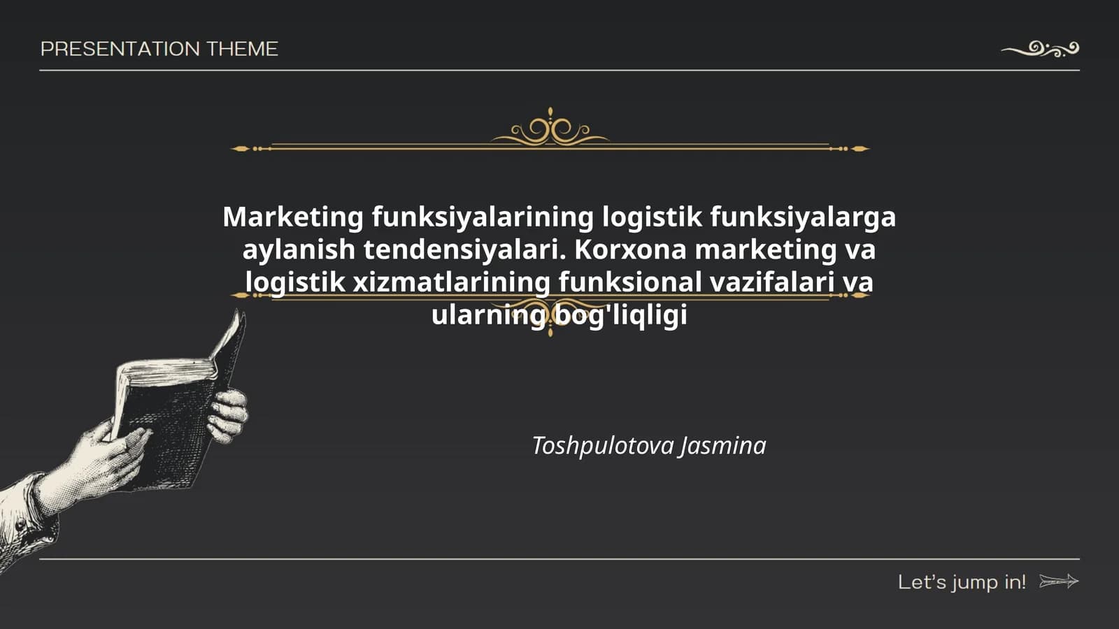 Marketing funksiyalarining logistik funksiyalarga aylanish tendensiyalari