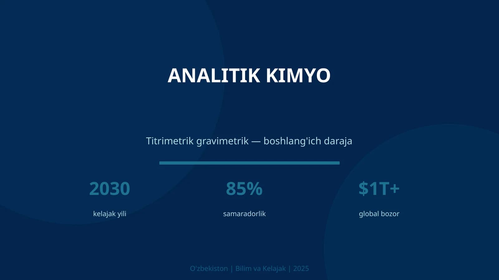 ANALITIK KIMYO