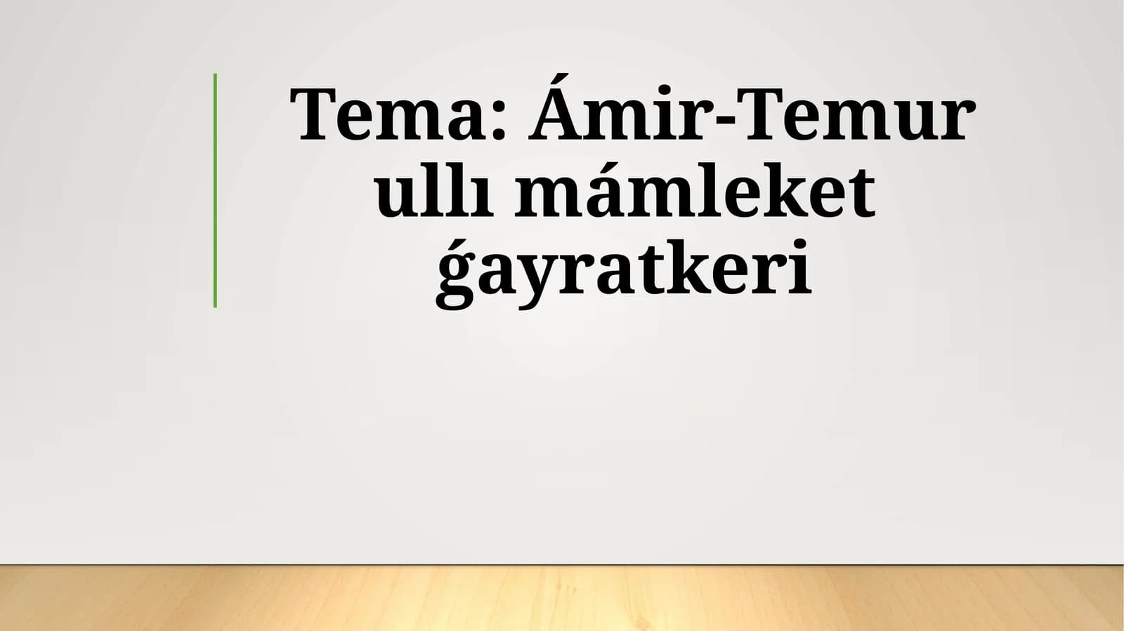 Ámir-Temurullımámleketǵayratkeri