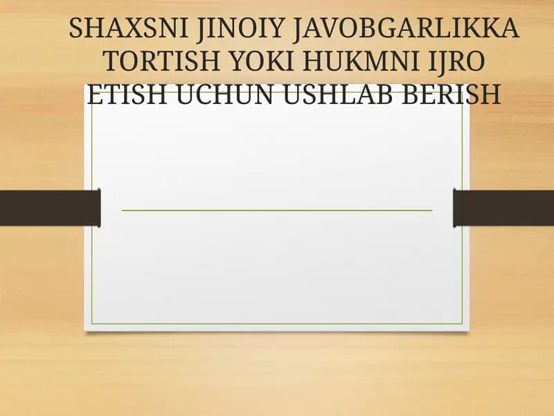 Jinoyatishtirokchilari va ularning javobgarliklari