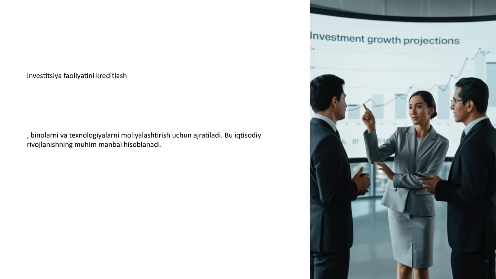Investitsiya faoliyatini kreditlash