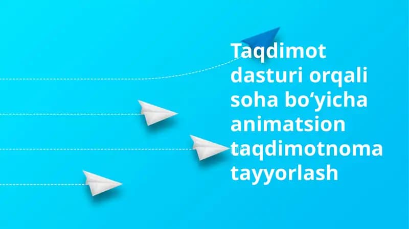 Animatsiya Texnikalari va Eng Yaxshi Amaliyotlar