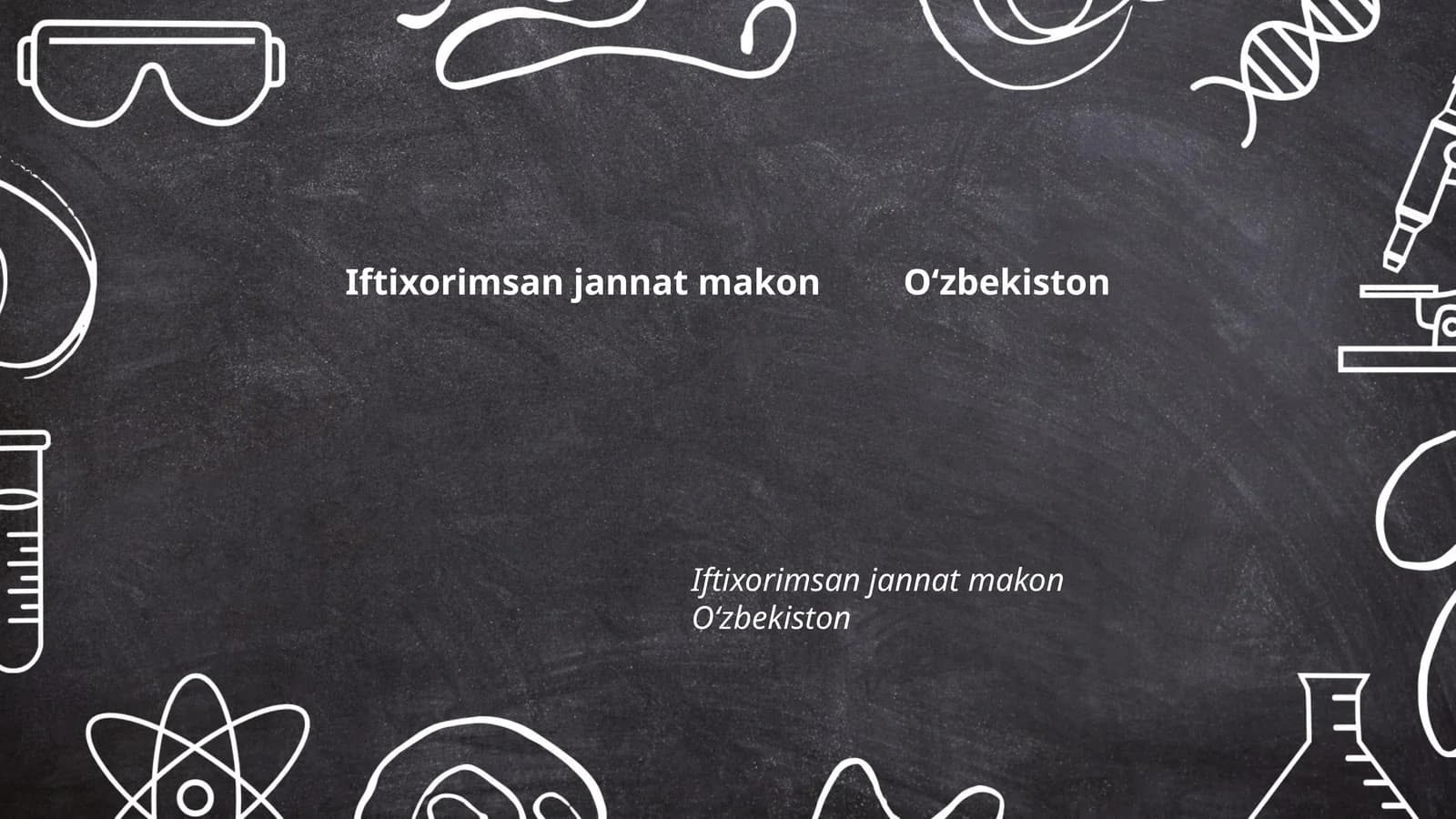 Oʻzbekistonning goʻzal tabiati