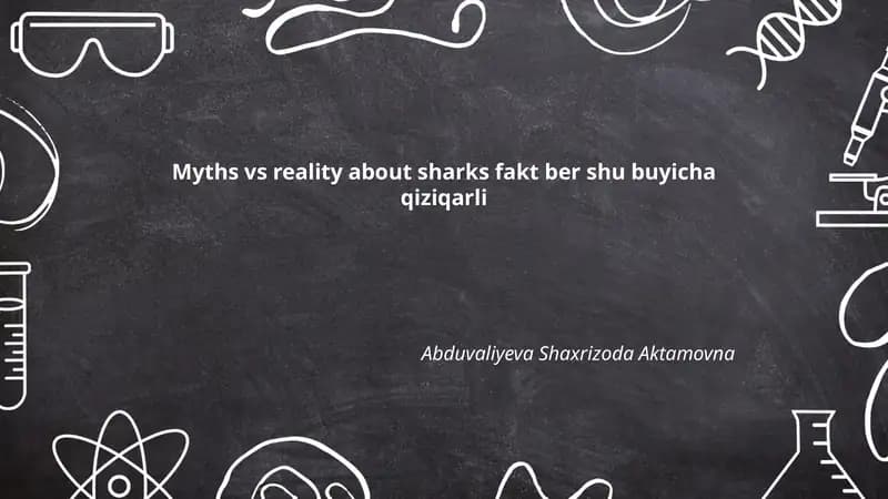 Myths vs Reality about Sharks