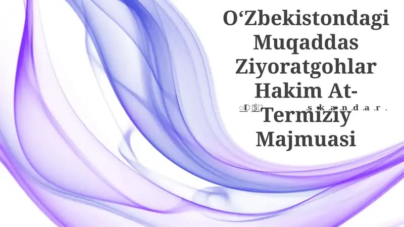 Hakim At-Termiziy Majmuasi