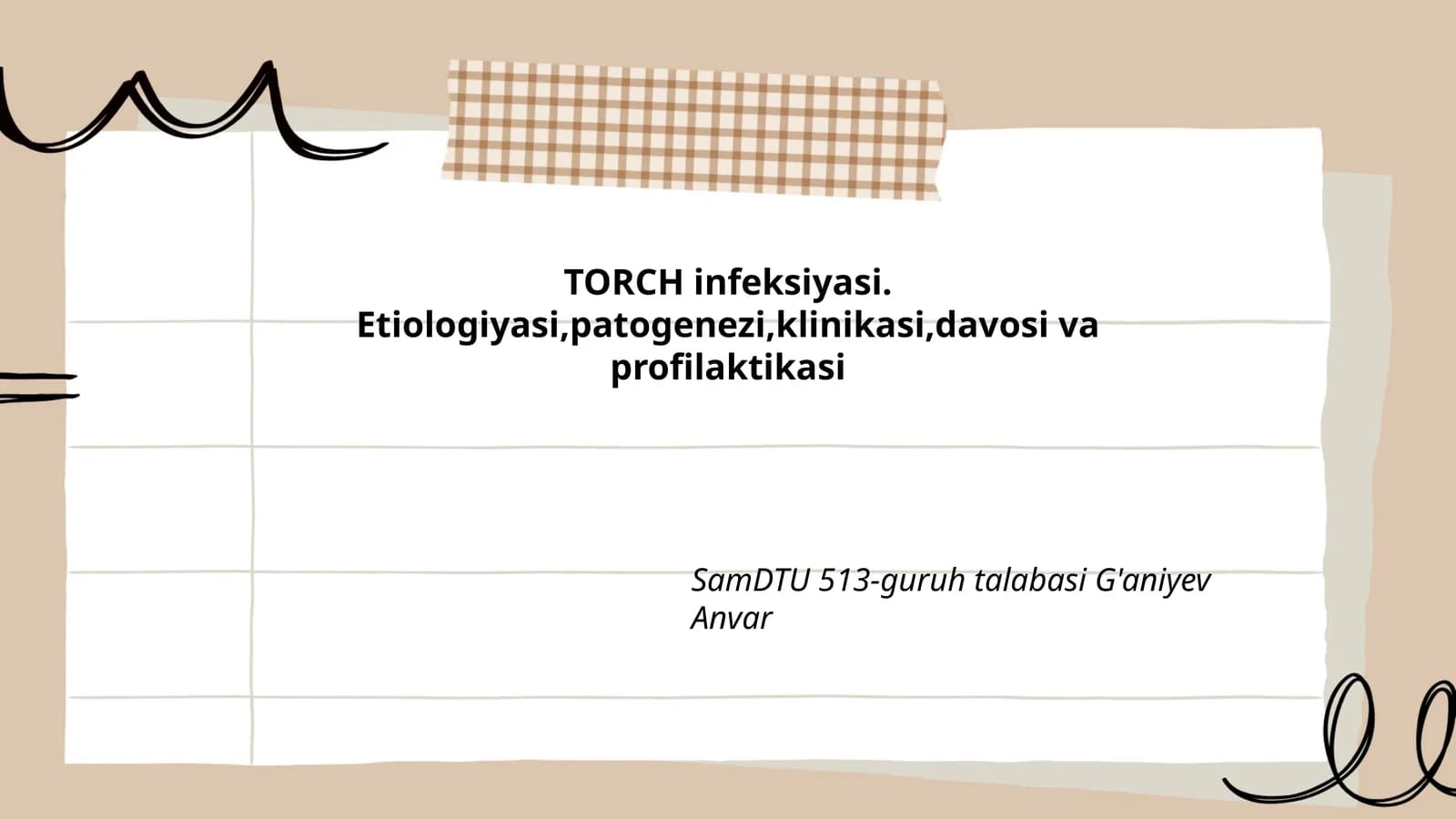 TORCH infeksiyasi
