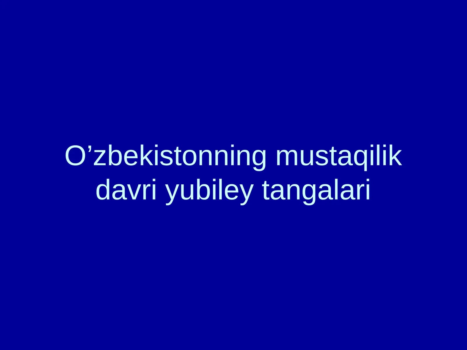 MUSTAQILLIKNING 10YILLIGIGA BAG’ISHLAB ZARB QILINGAN 100 SO’MLIK TANGALAR