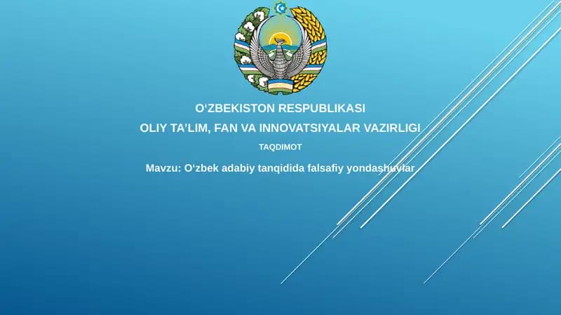 Oʻzbek adabiy tanqidi