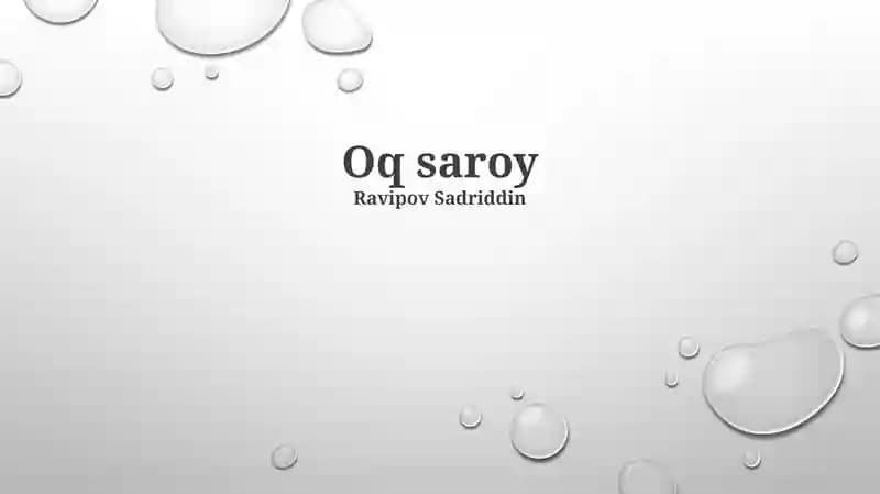 Oq saroy