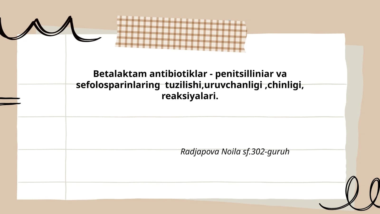 Betalaktam antibiotiklar