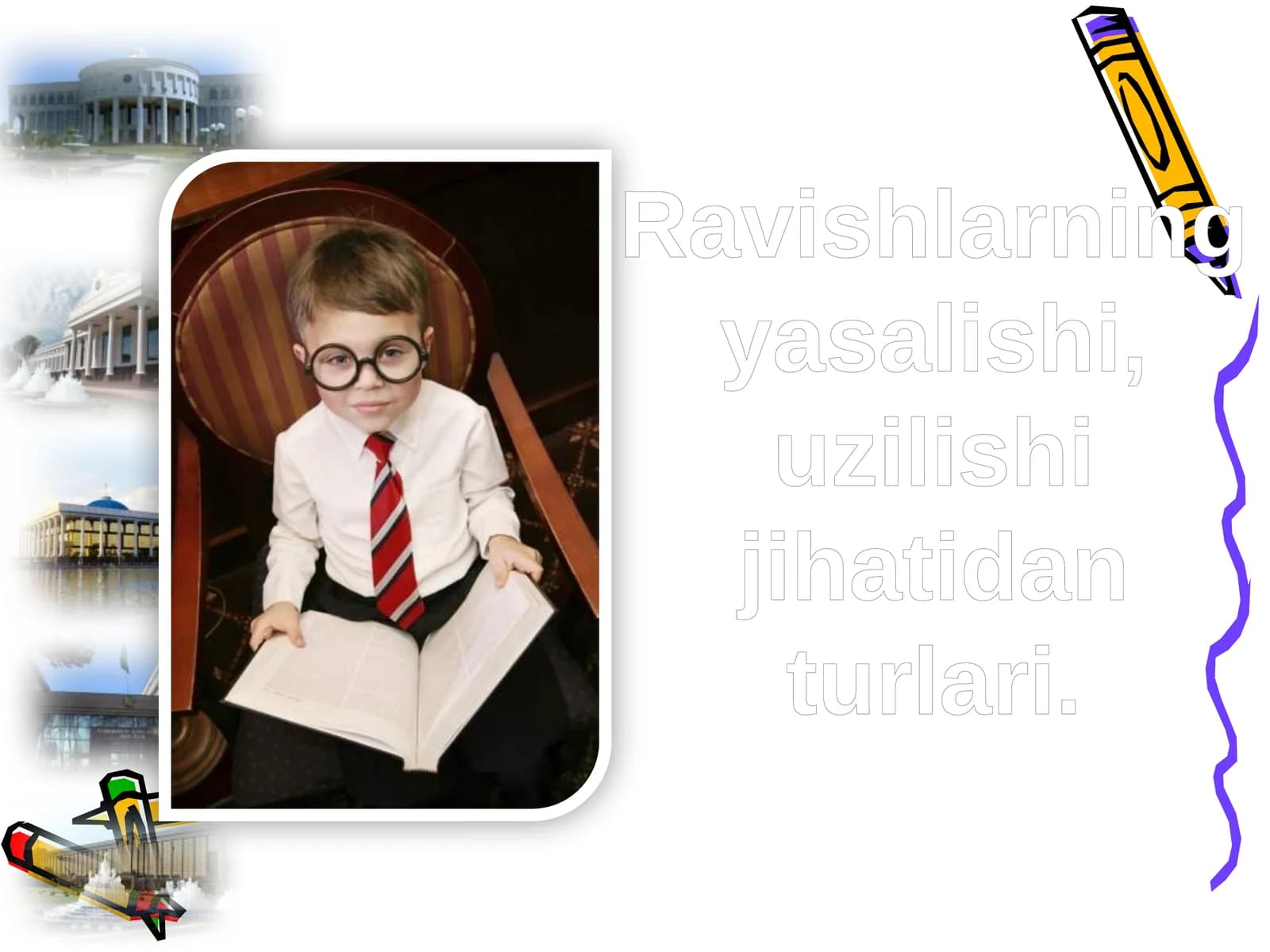 4-sinf Ona tili dars ishlanma. Ravishlarning yasalishi va tuzilishi jihatdan turlari