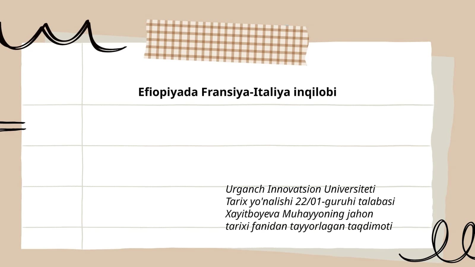 Efiopiyada Fransiya-Italiya inqilobi