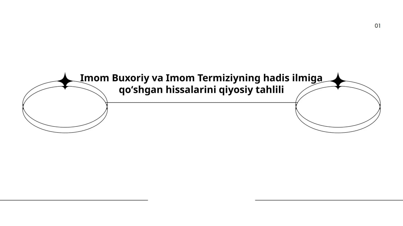 Imom Buxoriy va Imom Termiziyning hadis ilmiga qoʻshgan hissalarini qiyosiy tahlili