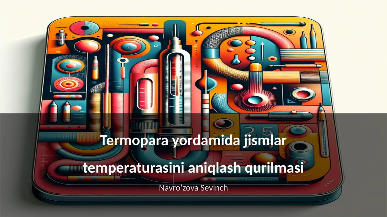 Termopara yordamida jismlar temperaturasini aniqlash qurilmasi