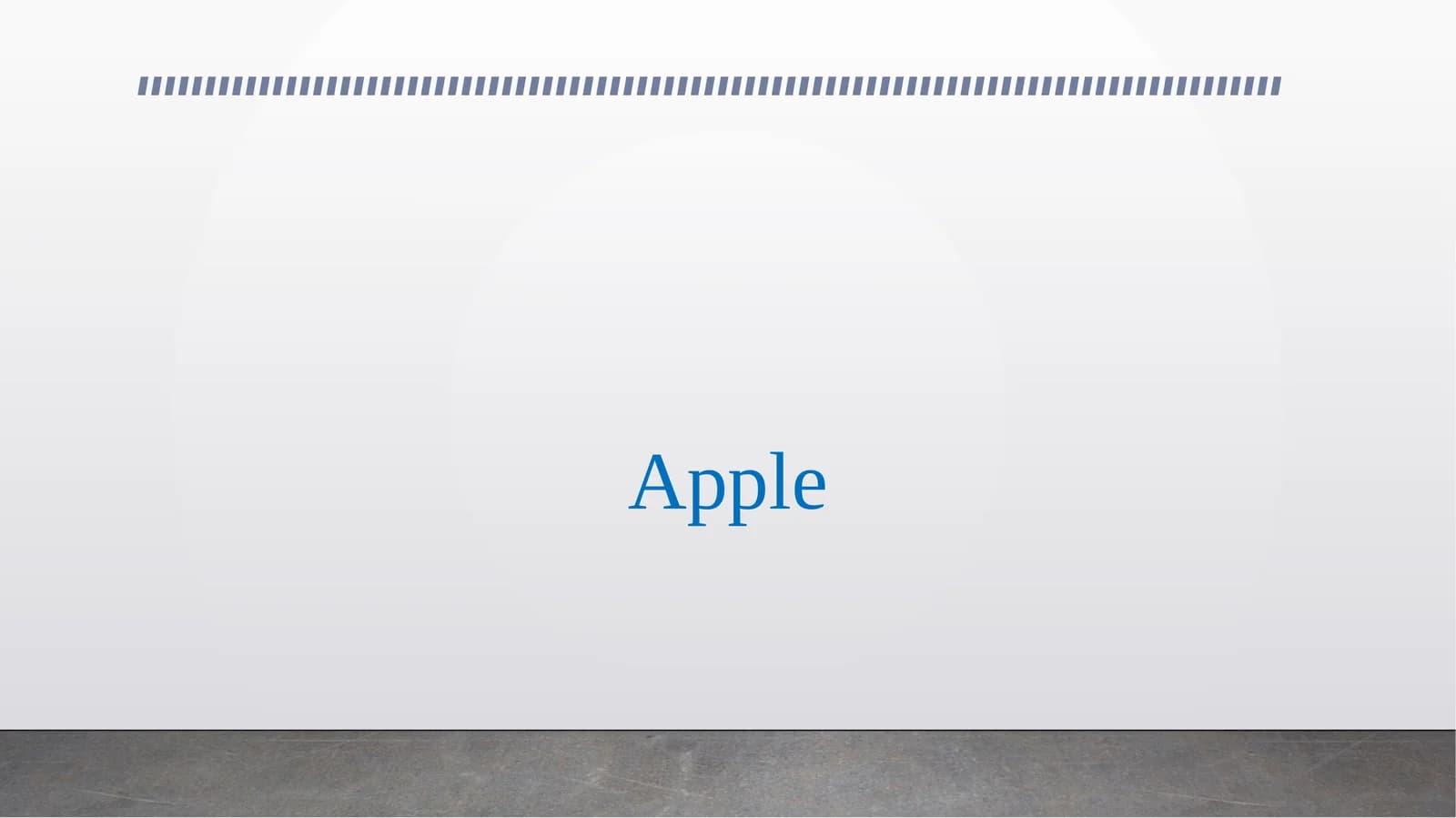 Apple