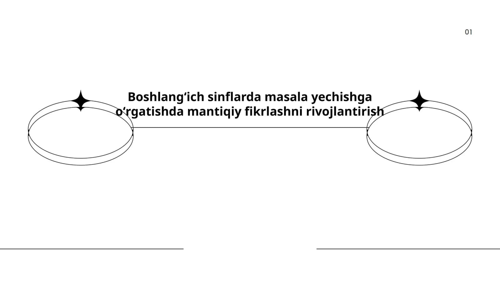 Boshlangʻich sinflarda masala yechishga oʻrgatishda mantiqiy fikrlashni rivojlantirish