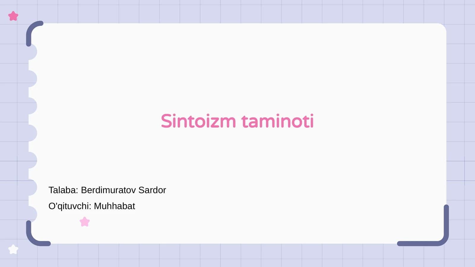 Sintoizm taminoti