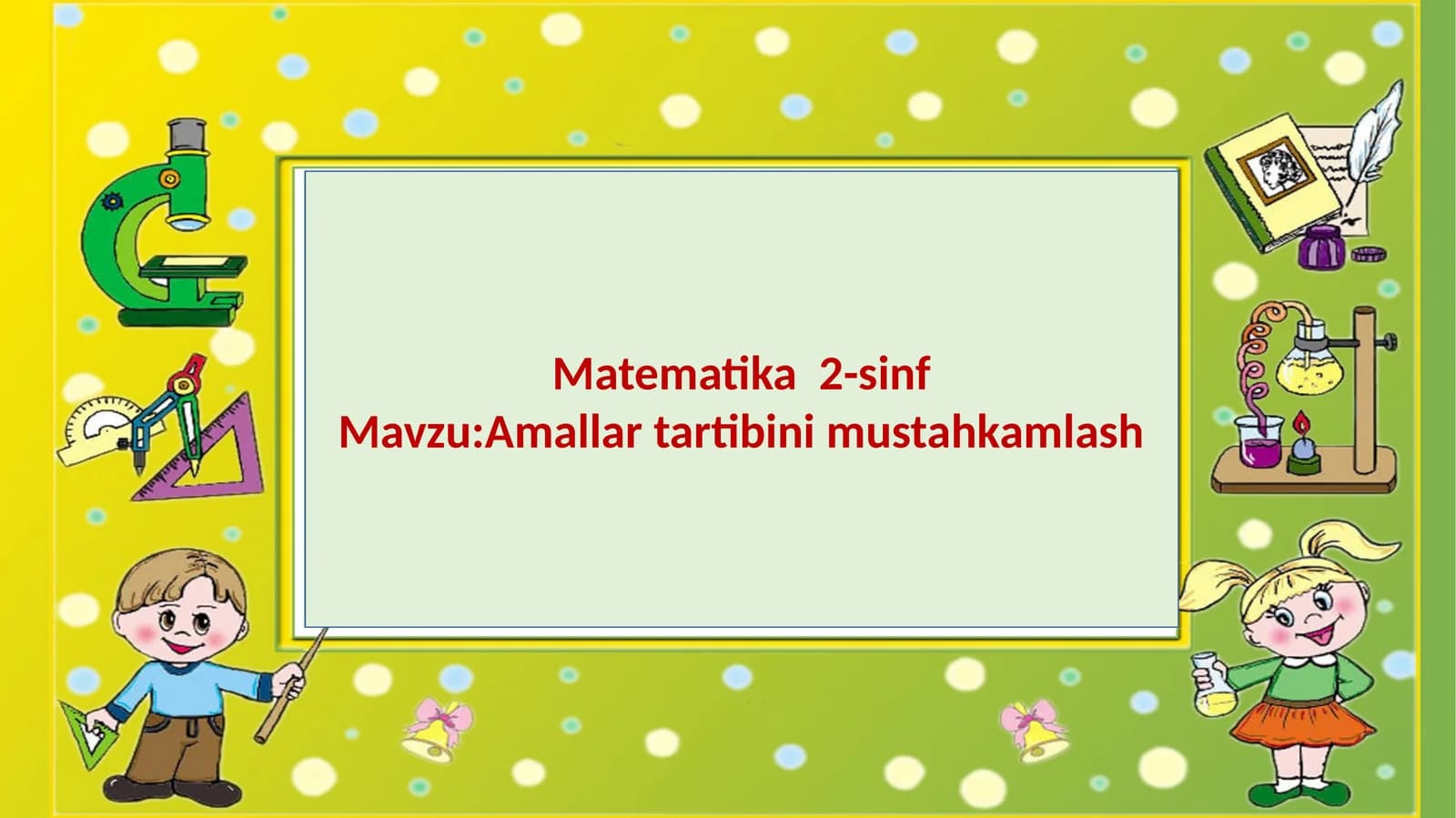 Matematika2-sinf