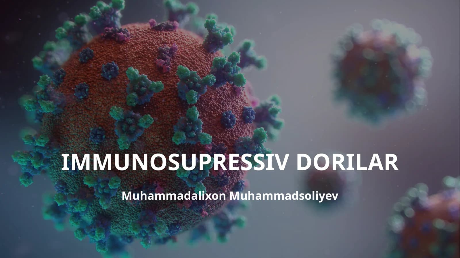 IMMUNOSUPRESSIV DORILAR