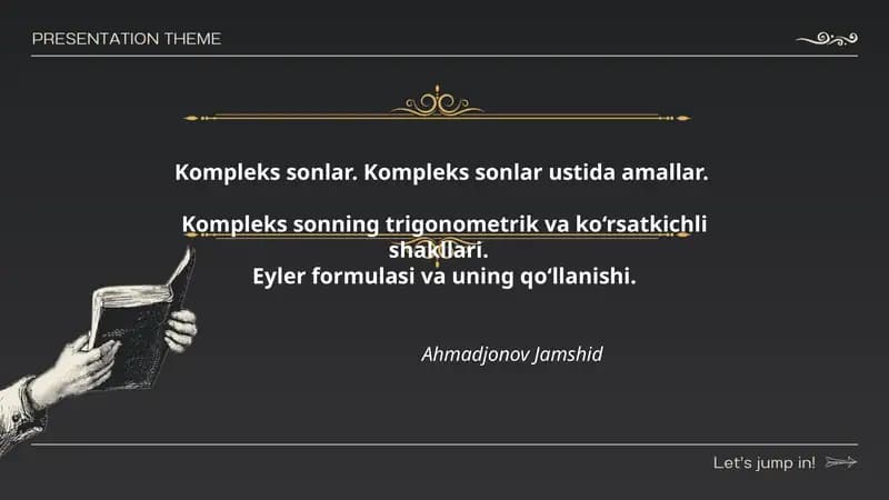 Kompleks sonlar