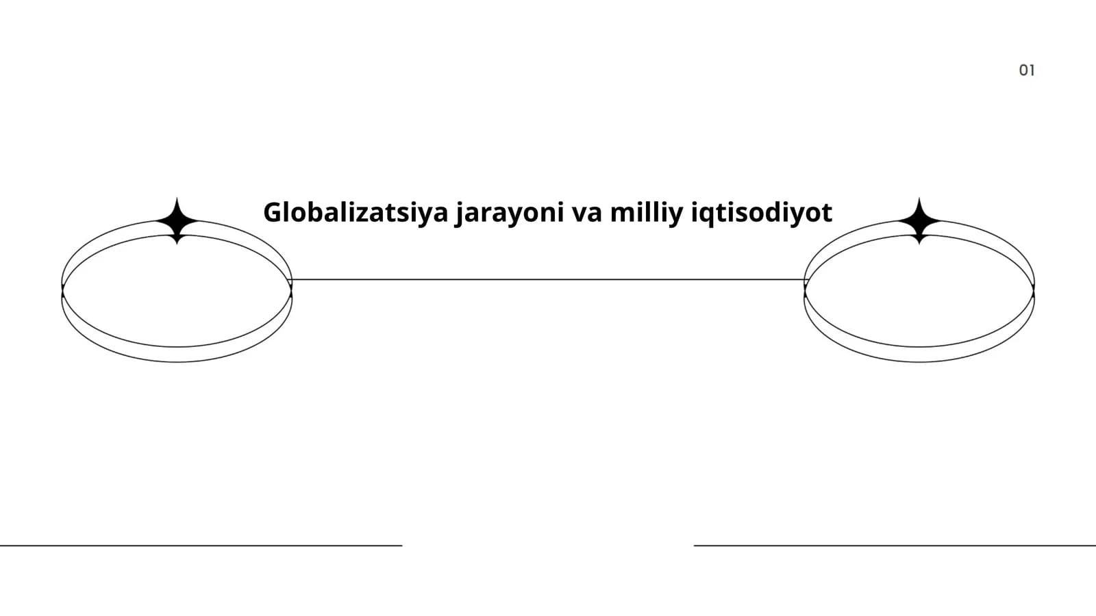Globalizatsiya jarayoni va milliy iqtisodiyot