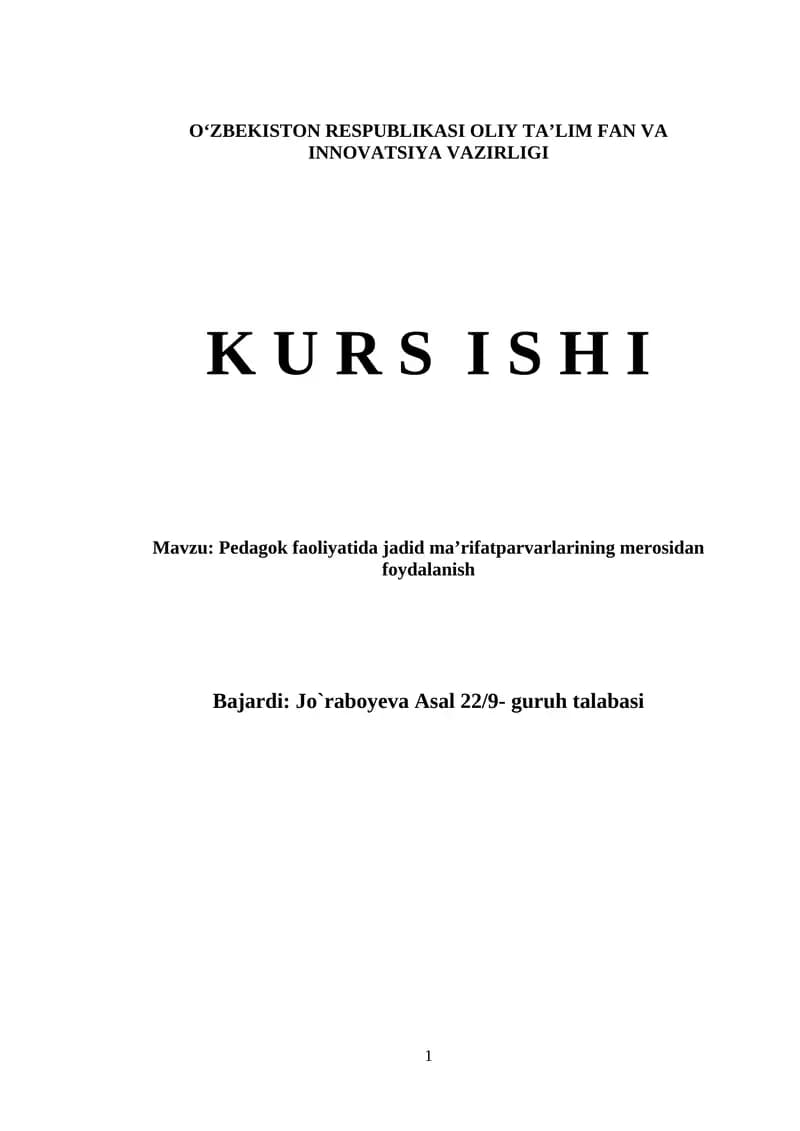 KURS ISHI
