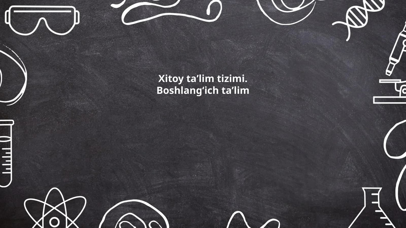 Xitoy ta'lim tizimi
