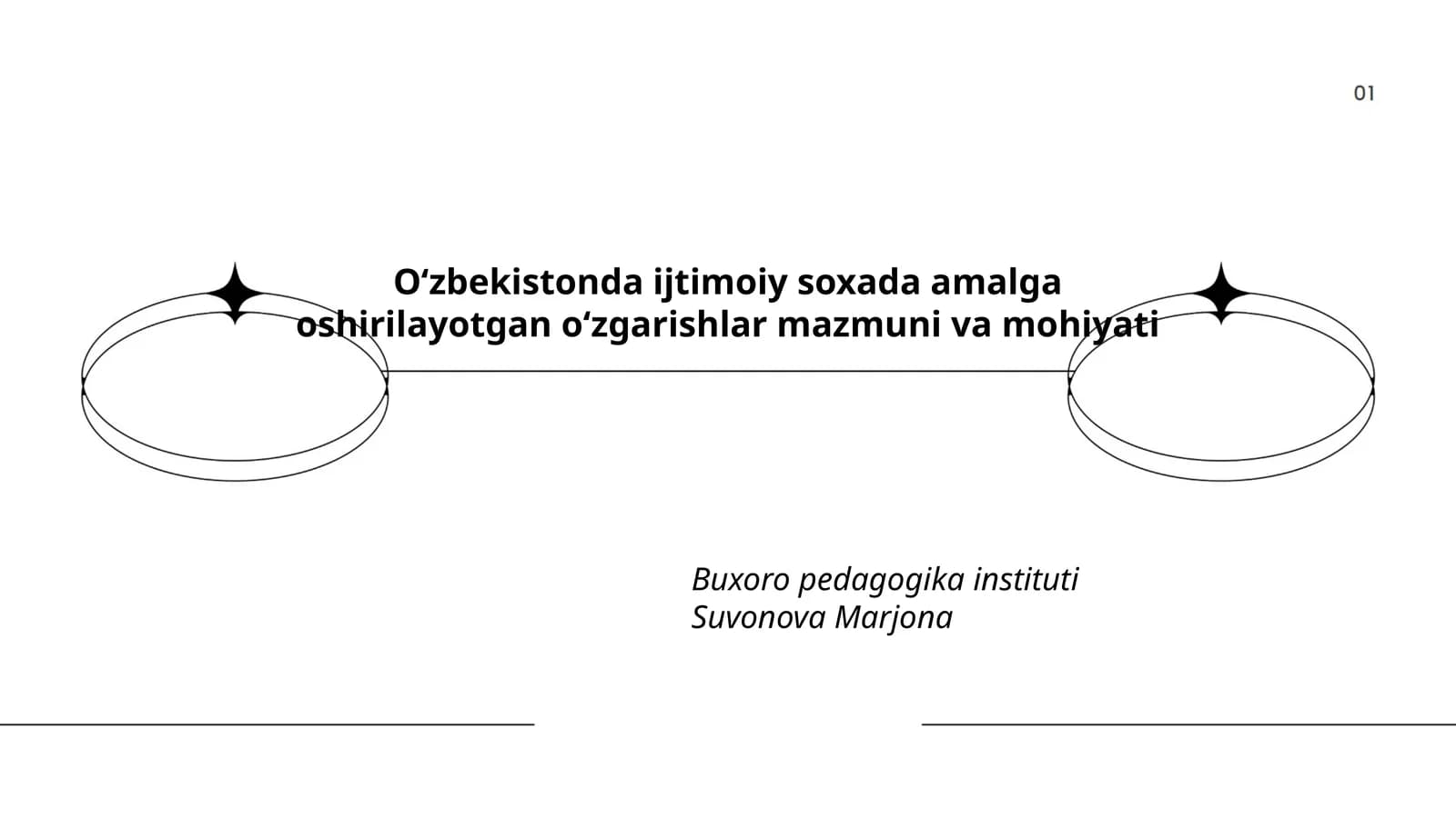 Oʻzbekistonda ijtimoiy soxada amalga oshirilayotgan oʻzgarishlar mazmuni va mohiyati